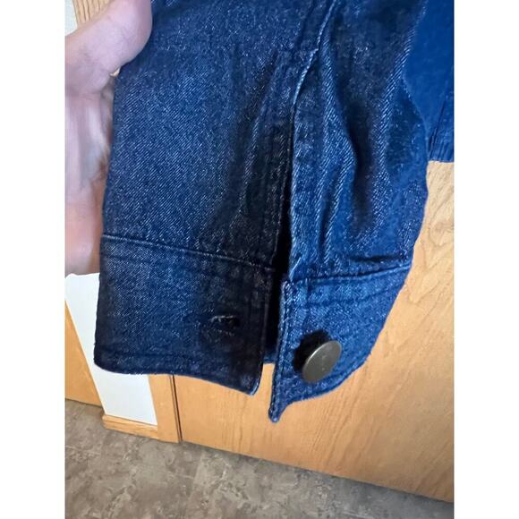 Draper's & Damon's full zip denim jacket, women's size PXL - Picture 9 of 11